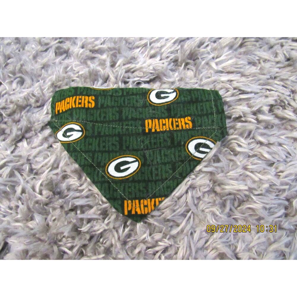 XS/S Pet Bandana for Collar – Green Bay Packers Fan Gear
